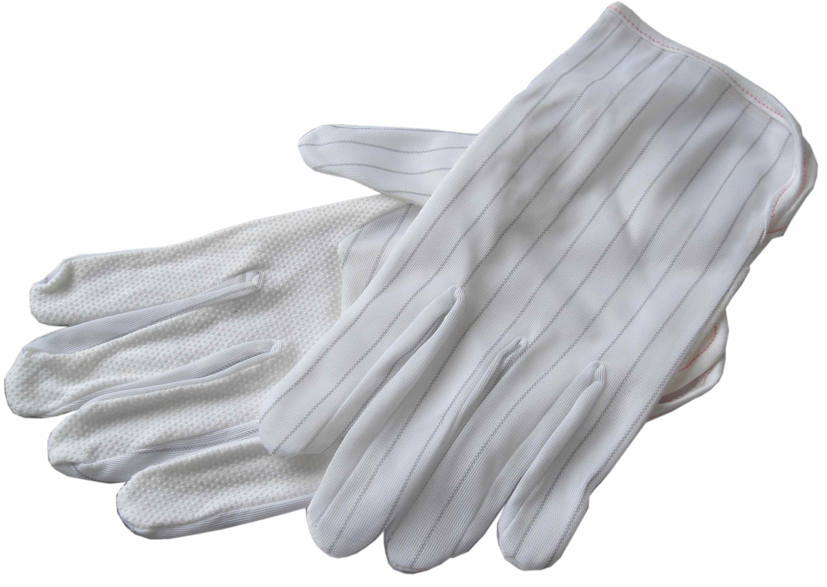 Sweat Absorbency PVC ESD Dotted Anti Static Hand Gloves