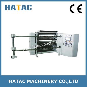 China 300m/min Paper Cup Slitting and Rewinding Machine,Plastic Film Slitting Rewinder Machine,Coated Paper Slitting Machine on sale