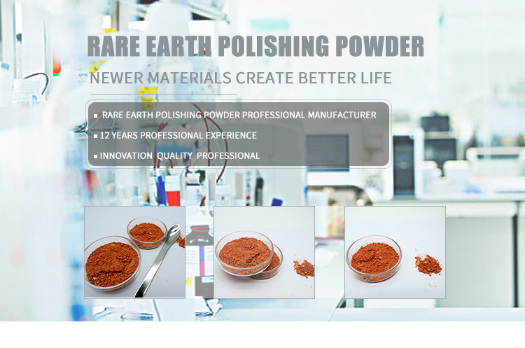 Mechanical Polishing Rare Earth Polishing Powder Surface Defects Treatment