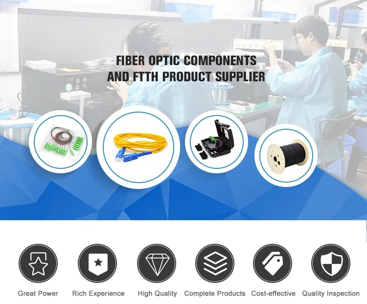 SC APC/UPC Connector Type 1x8 1x16 Optical PLC Splitter Mini Box Fiber Optic Terminal Box