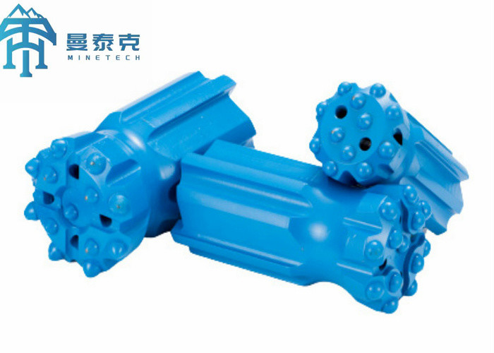 Construction Rock Drilling T38 / R32 Button Bit 45mm - 127mm