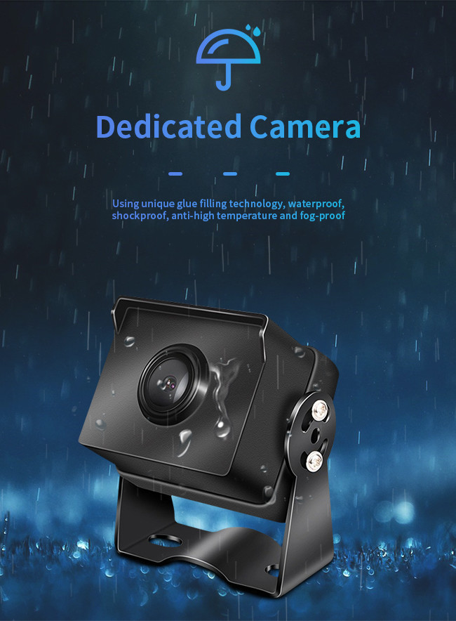 10 Inch Car DVR Camera 4 Way Truck Traffic Reversing Video Fixed Speed Measurement