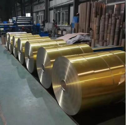 Anti Corrosion Hydrophilic Aluminum Foil 1- 6 Colors Printing For Air Conditioni