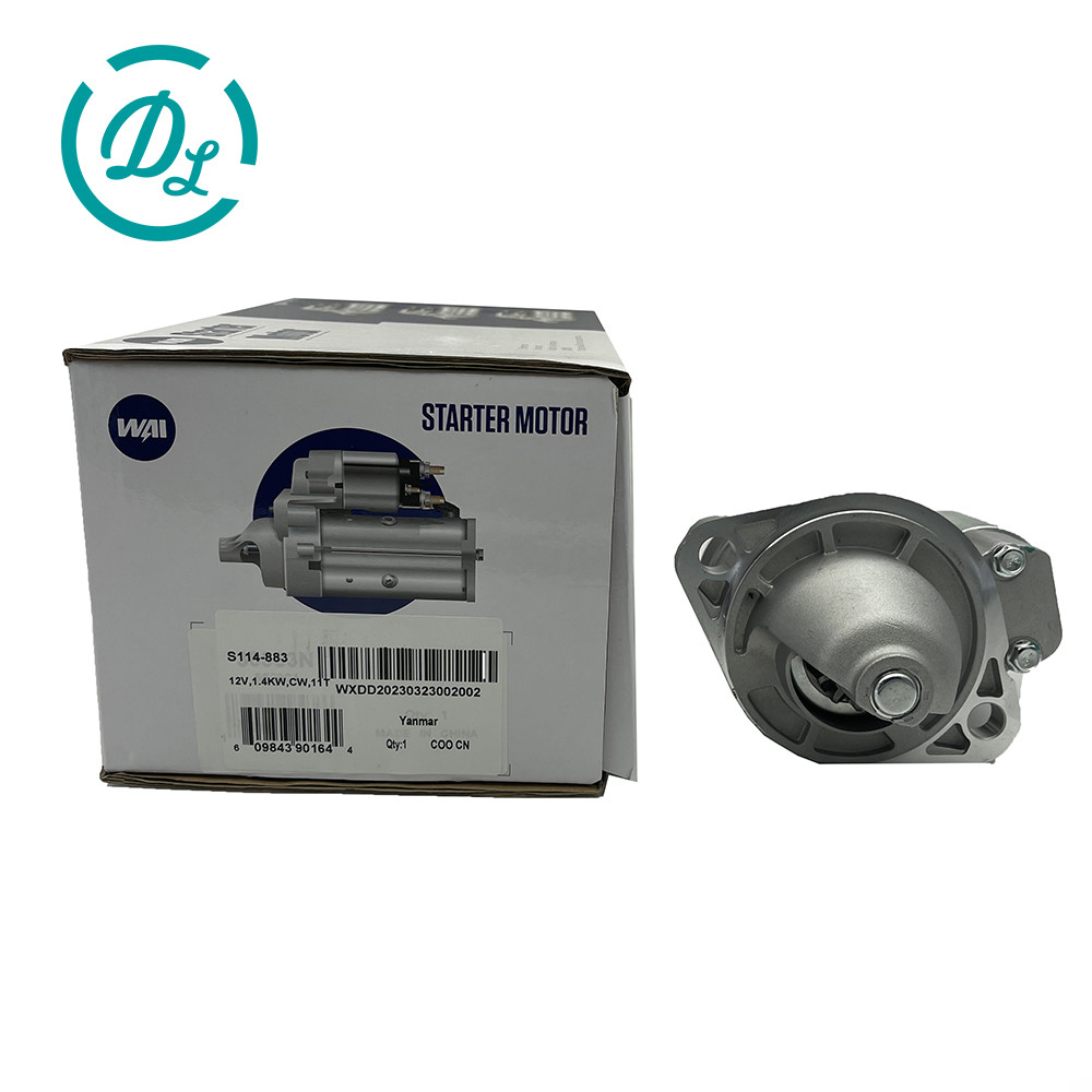 1.4KW 12V Starter Motor Excavator S114-883 129242-77010 18219N