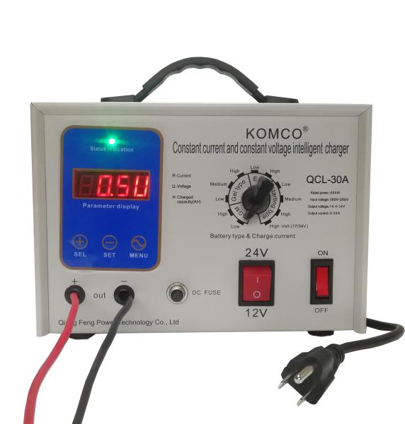 10 Stages EV Battery Chargers 12V/ 24V/ 36V/ 48V Smart Car Battery Charger for