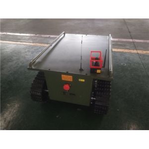 Load 100KG Crawler Robot Rubber Track Undercarriage