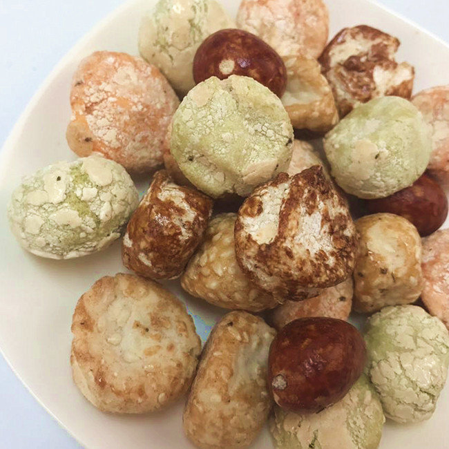 Delicious Coated Roasted Round Peanuts With Green Wasabi Flavor Hot Sell Kosher products