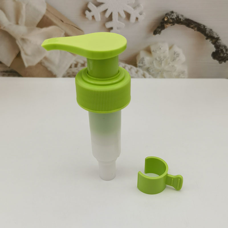 33/410 4CC Plastic Spring Cosmetic Lotion Pump With Clip Body Cream Dispenser Pump