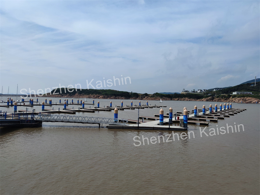 Long Lasting Marina Finger Dock Made Of Aluminum Alloy 6061-T6 For Durability Floating Walkway Pontoon