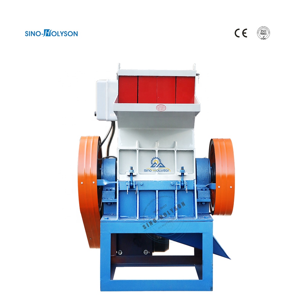 200-350kg/H Plastic PVC Scrap Pulverizer Machine 380V / 415V