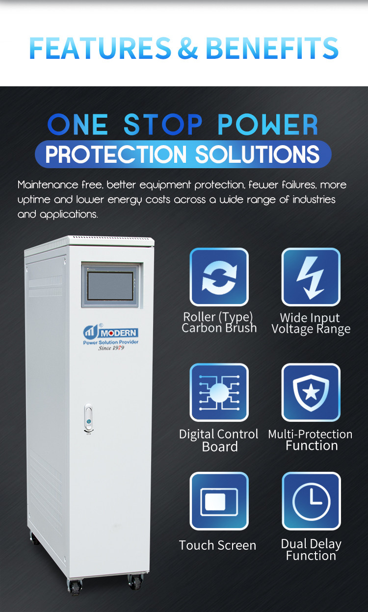 H Class Single Phase 220V 1000kva AC Power Stabilizer