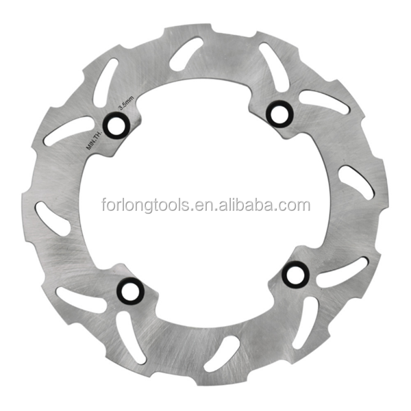 Lightweight 220mm Rear Brake Disc Rotor for Honda CR E 125 CR R 125 AX-1 250 Fixed Design 4 Mounting Holes 0.62kg