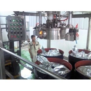 PLC Control Ginger 2t/H Double Head Aseptic Bag Filler