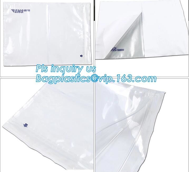 PP film 178*140mm invoice enclosed packing list envelopes, DHL Shipping pockets for waybill, A4 size plastic packing lis