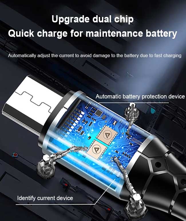 USB 2.0 Charging Cable 5A Nylon Braided Mobile Phone 1.5m