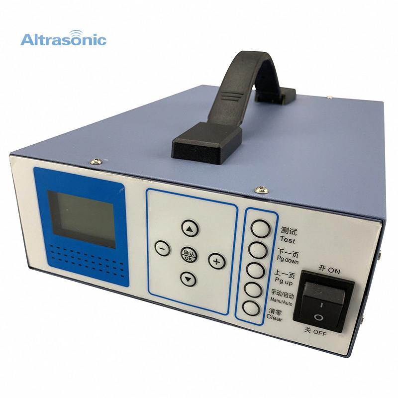 Digital Controlled Rolling Mould 800 Watt 35 Khz Special Steel Horn Ultrasonic Sealing Machine