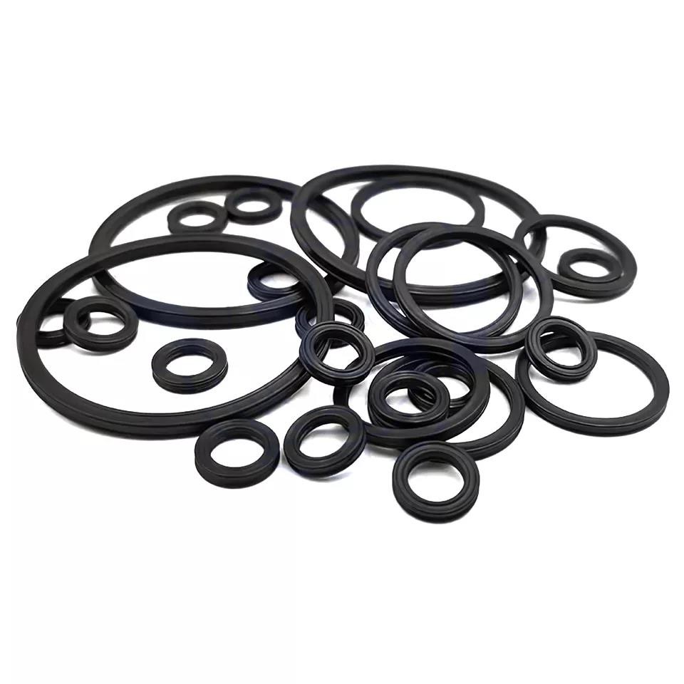 Chinese Factory Rubber Quad Ring FKM NBR O Shape X Ring Seal