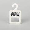 Buy cheap Custom 49mmx90mm Paper Display Hangers For Pet Collar from wholesalers