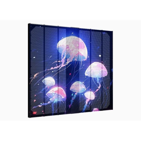 P3.9 500*500mm LED Grille Display Screen 4500cd Professional digital signage