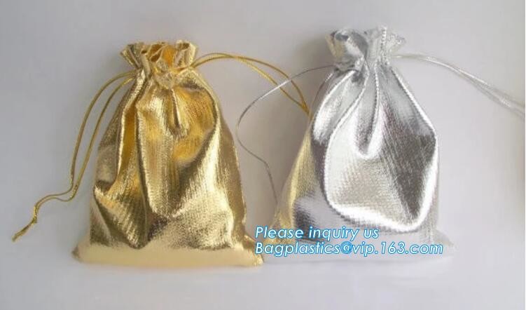 Custom Name Stamping PU Leather Drawstring Bag With Handle Waterproof Promotional Black Drawstring Bag Promotional Detai