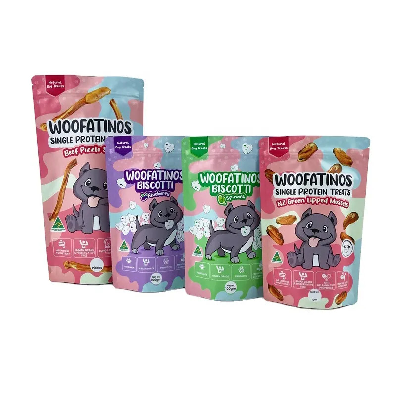 Oem Smell Proof Resealable Doypack Matte Printing Food Packaging Plastic Zipper Bag Custom Printed Mylar Stand Up Pouch