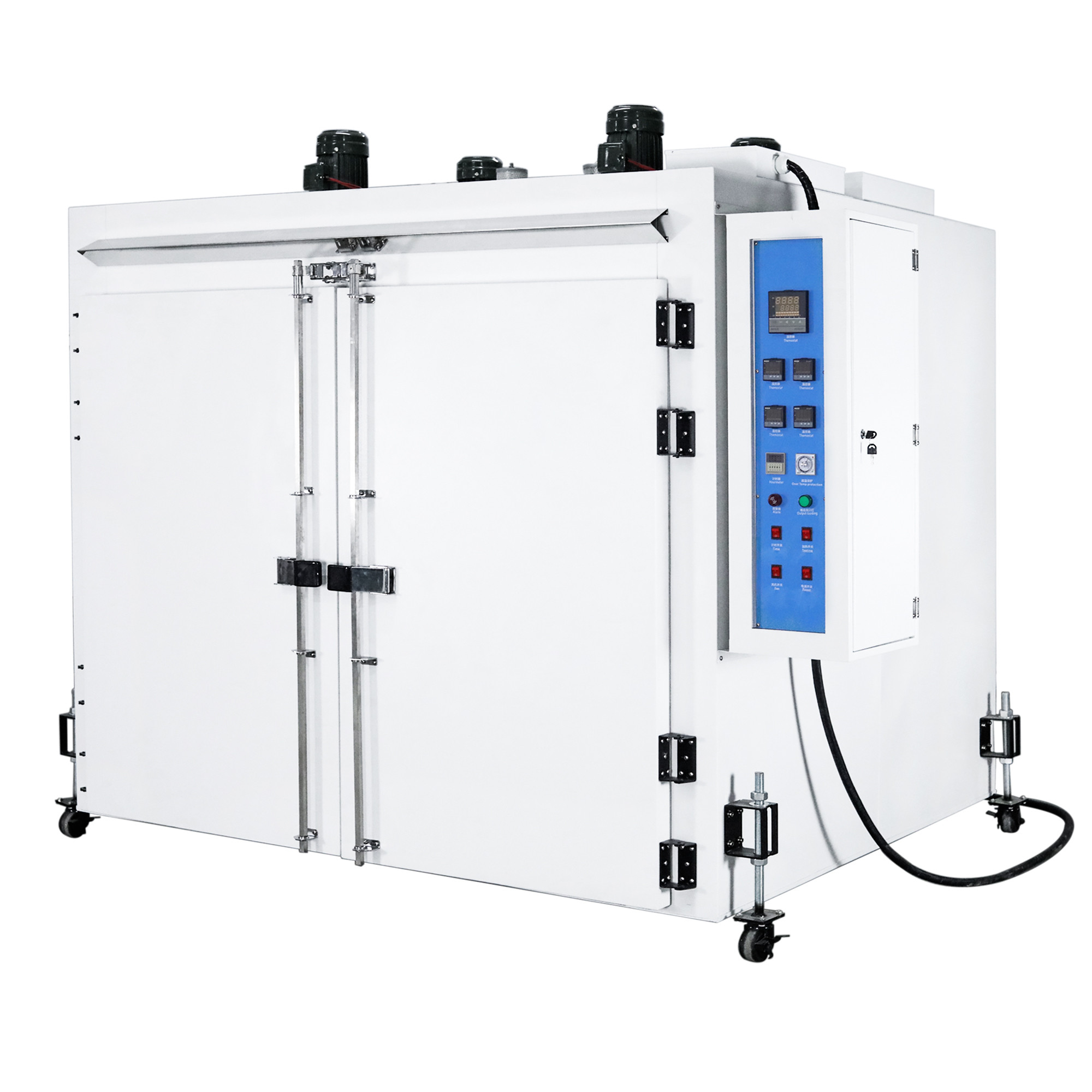 LIYI 200C 300C 400C 500C Degree Large Two Door Forced Hot Air Circulation Drying Industrial Oven Price