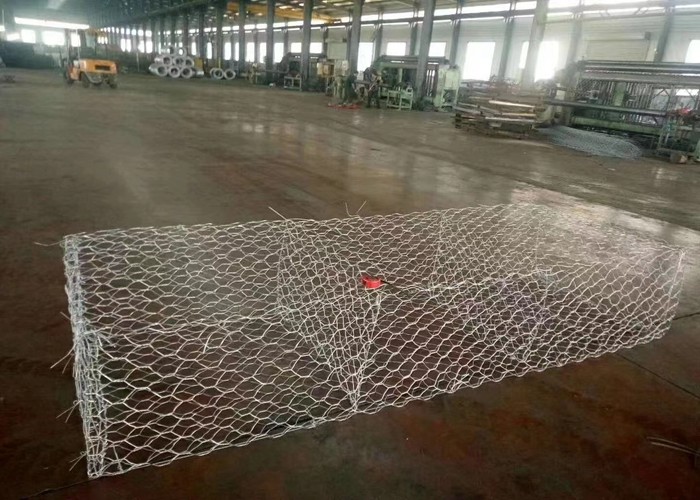 Easy Installation Gabion Basket With Soil/Sand/Rock Fill Bank Slope Protection Mesh