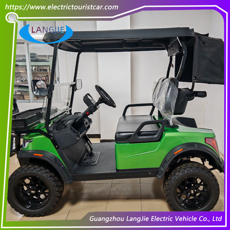 Club Car Precedent Golf Cart AC Motor 2 Seats Electric Golf Car With Battery For Resort Car