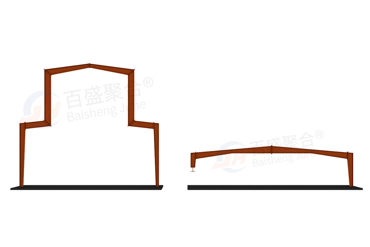 Heavy Duty Prefabricated Industrial Steel Warehouse Building Workshops Q235/Q235B/Q355/Q355B