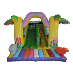  Commercial Inflatable standard simple dry slide PVC hot sale single inflatable dry slide for children Manufactures