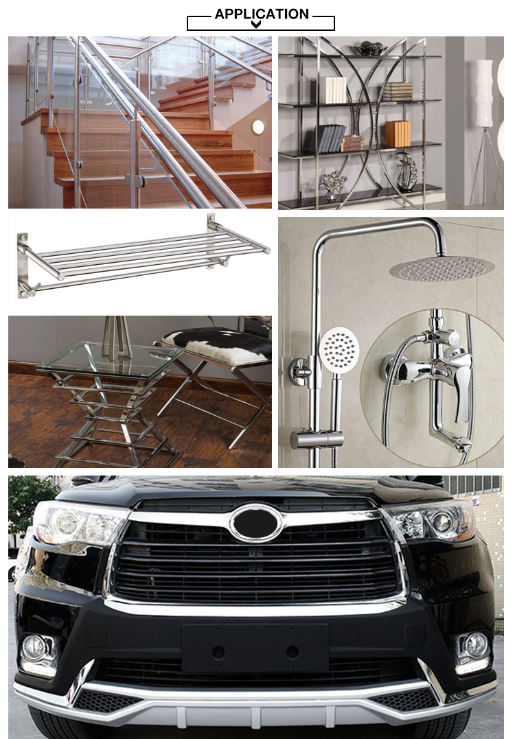 Customized 201 Stainless Steel Square Pipe