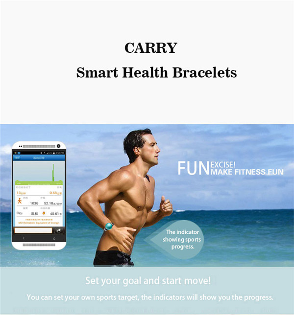 Hands-free Portable Multifunctional pedometer 3D pedometer
