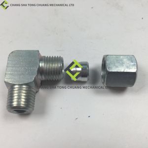 Sany and Zoomlion Lubrication Right Angle Joint 6mm for Pump Truck Mounted Pump Trailer Pump 0.034kg