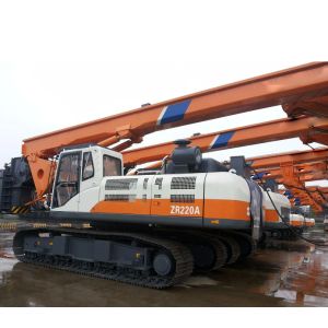  Zoomlion Rotary Drilling Rig With Easy Transportation ZR220A Manufactures