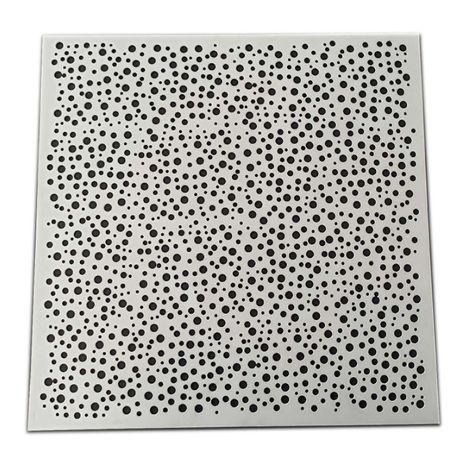 Perforated metal sheet