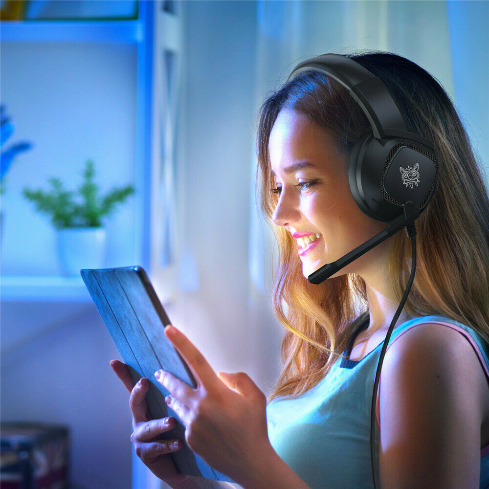 k19 32ohm 117dB Noise Cancelling Gaming Headphones