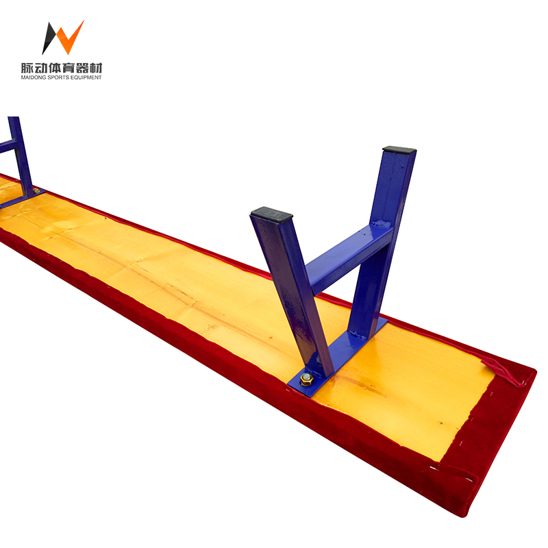Balance Beam Gymnastics Training Equipment Solid Wood Stool for Kindergarten Children