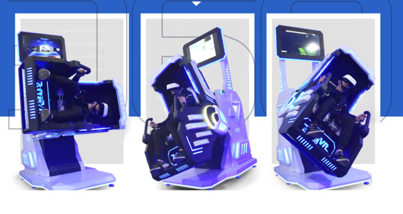 Dreamland special discount 9d vr virtual reality 360 degree vr rotation chair for vr theme park