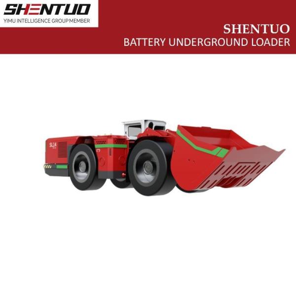 Shentuo SL14 Battery 6cbm 14ton Underground Loader New Energy Battery Undergroun