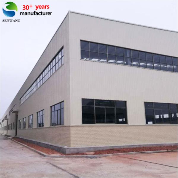 Quality Custom Steel Structure Warehouse with Q235/Q355 Steel Frame for sale