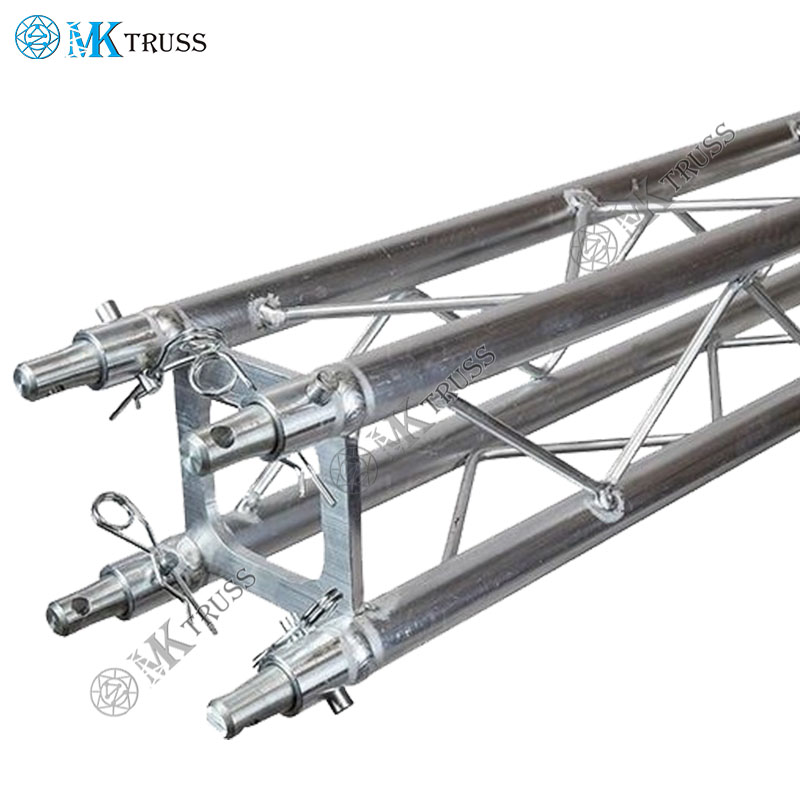 Main Tube 20*2mm Church Equipment Aluminum Display Booth Event Mobile Stage Truss