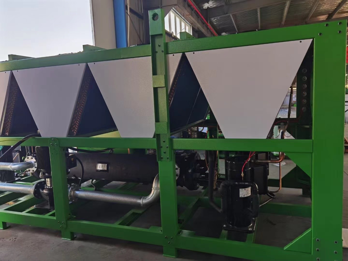 125HP Air Cooled Chiller Machine R4047C / R22 Refrigerant