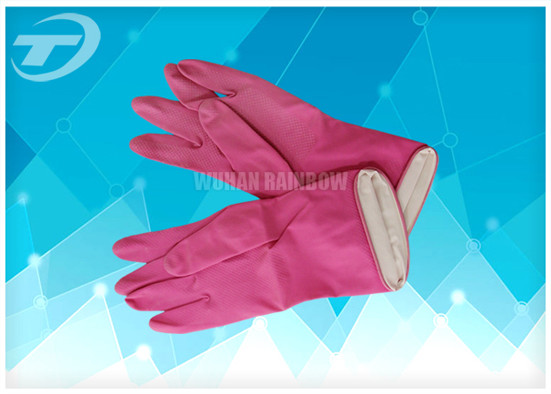 Piink Household latex Gloves for family use or food industry