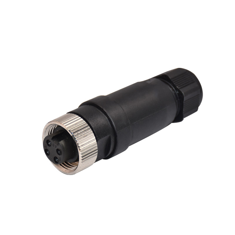 Plastic Field Assembly Power Socket Devicenet Cable Connectors 4pins
