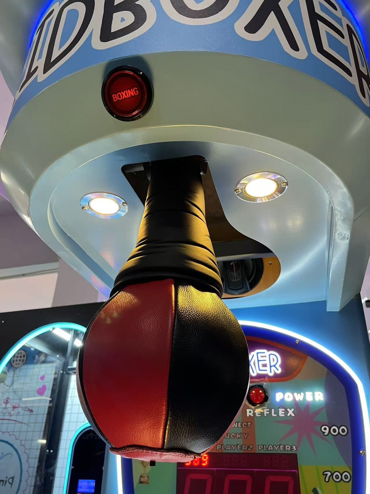 New Design Amusement Park Punching Coin-operated Interactive Sports Children's Boxing Game Machine