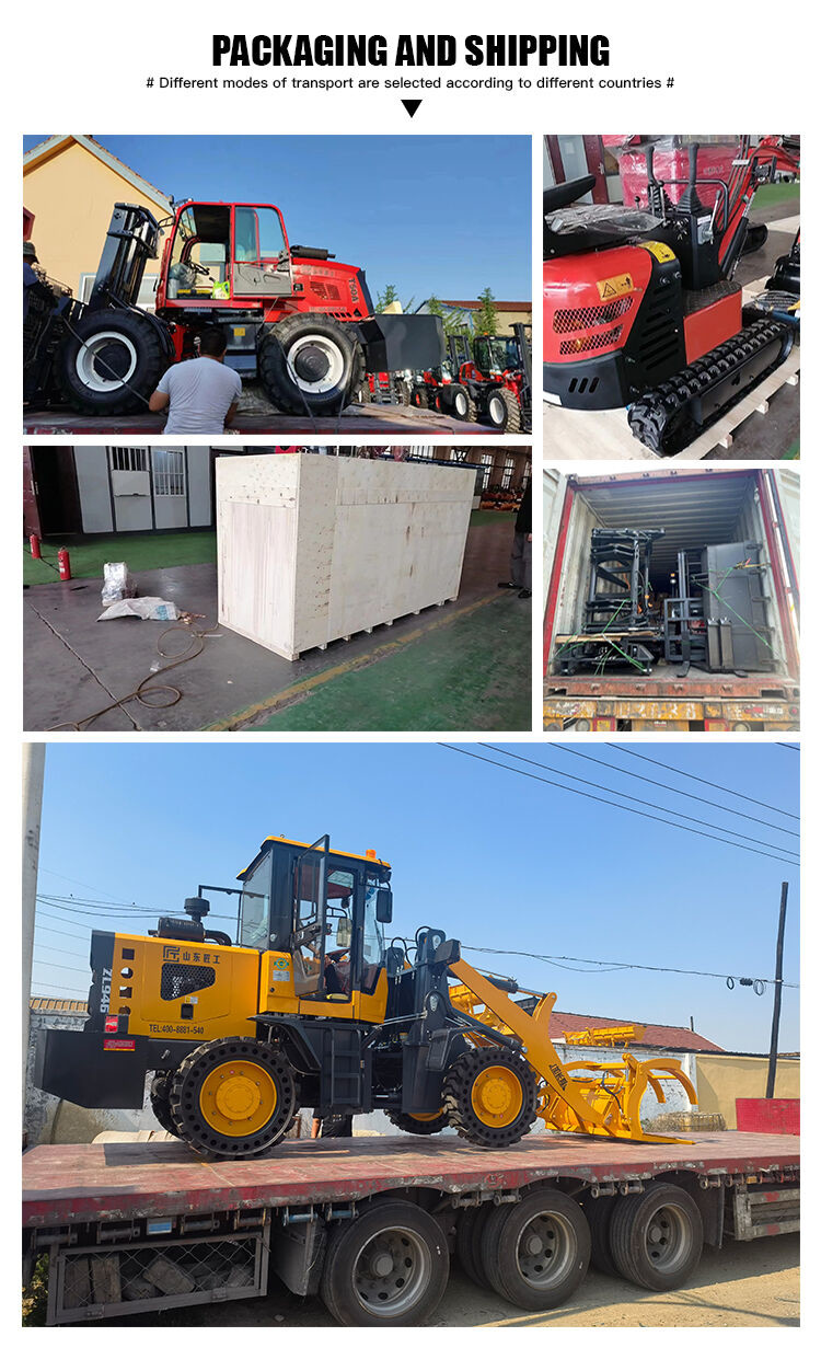 Construction 300kg 500kg 700kg Small Skid Loader With Bucket