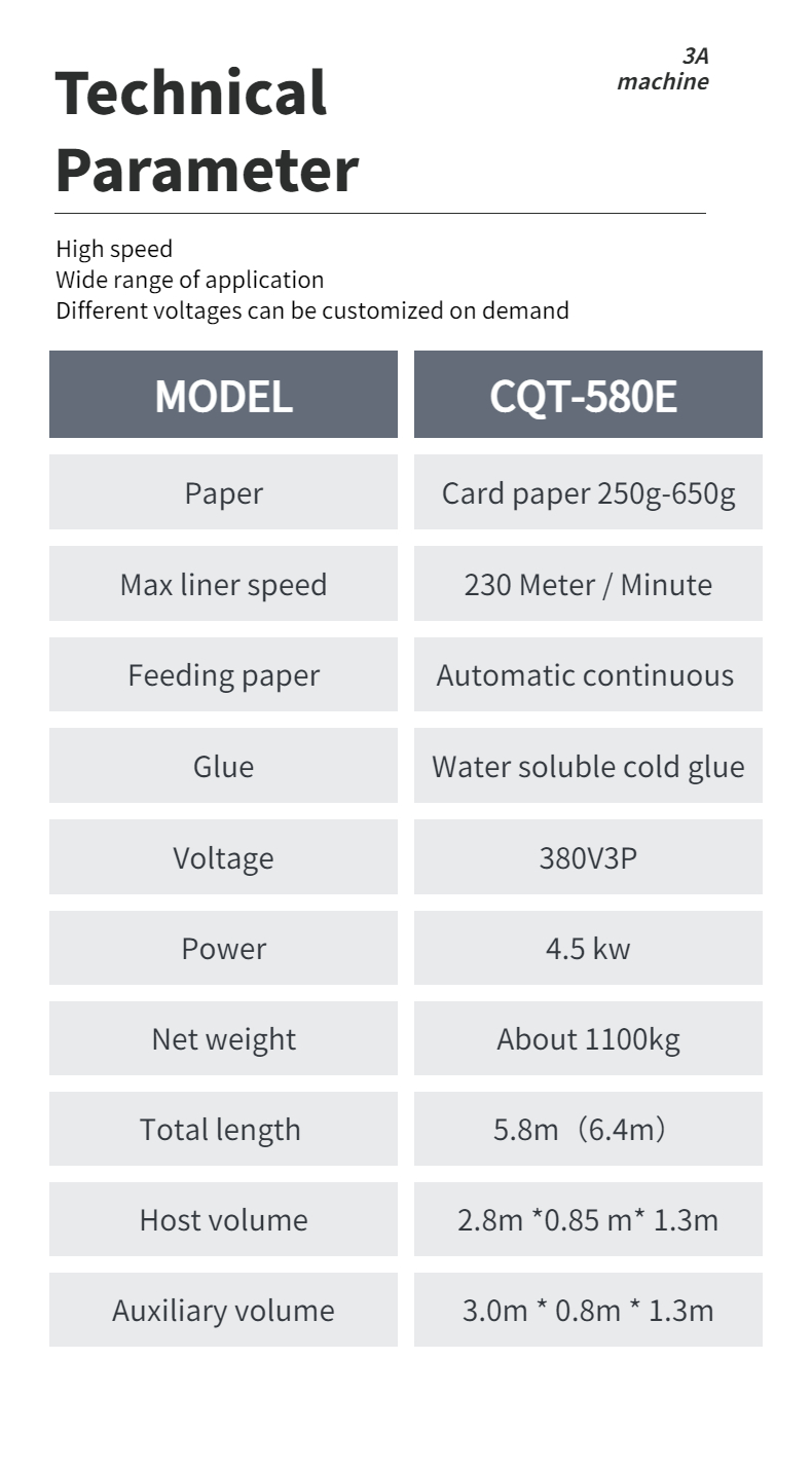 Paper Gluing Machine for Lunch Boxes 230m/min Working Speed Optional Output Department