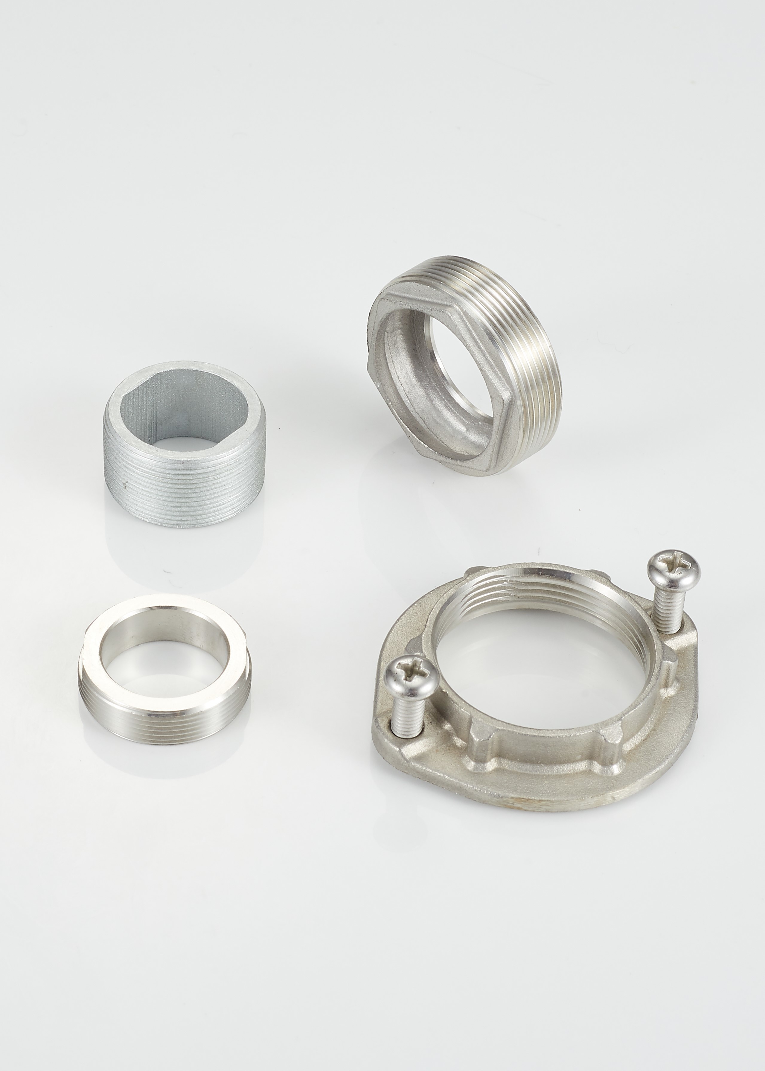 M24X1 Thread 17.5mm Dia Valve Sleeve , Clamping Sleeve Die Casting