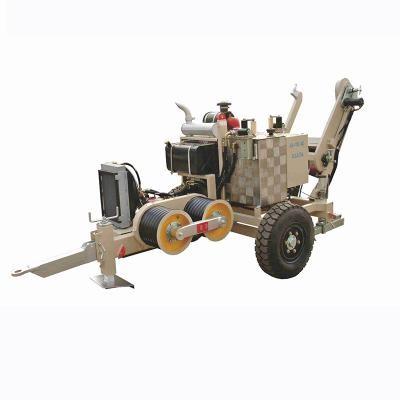 SA-YQ40 40KN Capacity Hydraulic Bull Wheel Tensioner With 5 Grooves High