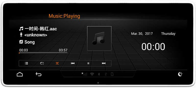 Ouchuangbo car audio gps multimedia for Audi A6 A6L for 2005-2011 RHD stereo navi android 9.0 O1